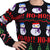 Christmas Snowman Pullover Casual Loose Christmas Knit Letter Sweater