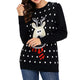 Women's Christmas Sweater Winter Sweater Round Neck Bottoming Knit Sweater