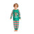 2022 Christmas Matching Family Pajamas Set Letter Print Xmas Outfit Father Mother Kid Deer Top+Stripe Pants Jammies Baby Romper