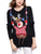 Cartoon Ugly Merry Christmas Sweater for Women Swing Deer Xmas Sweaters