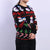 Christmas Snowman Pullover Casual Loose Christmas Knit Letter Sweater