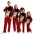 2023 Christmas Family Matching Pajamas Mom Daughter Dad Son Clothing Set Women Men Girls Boys Pyjamas Red Sleepwear Family Look