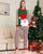 Family Matching Clothing Xmas Pajamas New Santa Print Striped Pants Adult Kids Suits Baby Jumpsuit + Dog Family Pajamas Set