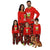 Family Christmas Matching Pajamas Outfits Set 2023 Xmas Cartoon Elf Costume Adult Kids Set Baby Jumpsuit Family Matching Pyjamas