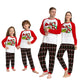 2022 Christmas Family Matching Pajamas Outfits Father Son Mother Daughter Kids Baby Xmas Clothes Family Look Sleepwear Pyjamas