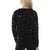 Casual and Loose Christmas Sweater Winter Fashion Black Knitting Sweater