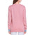 Pink Christmas Sweater Women's Long Sleeve Cartoon Pullover Knit Sweater