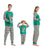 2023 Christmas Matching Family Pajamas Set Letter Print Xmas Outfit Father Mother Kid Deer Top+Stripe Pants Jammies Baby Romper