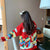 Christmas Red Sweater Women Winter Cartoon Heavy Industry Knitted Sweater