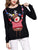 Cartoon Ugly Merry Christmas Sweater for Women Swing Deer Xmas Sweaters