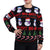 Christmas Snowman Pullover Casual Loose Christmas Knit Letter Sweater