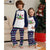 Christmas Matching Family Pajamas Clothing Set 2023 Xmas Elf Costume