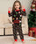 Xmas Family Matching Pajamas Set 2023 Christmas Deer Santa Pjs Adult Child Clothing set Baby Jumpsuit+Dog Clothes