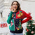 Fashion Women Snowflake Casual Loose Ugly Christmas Knit Sweater