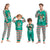 2022 Christmas Matching Family Pajamas Set Letter Print Xmas Outfit Father Mother Kid Deer Top+Stripe Pants Jammies Baby Romper