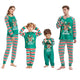 2022 Christmas Matching Family Pajamas Set Letter Print Xmas Outfit Father Mother Kid Deer Top+Stripe Pants Jammies Baby Romper
