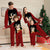 2023 Christmas Family Matching Pajamas Mom Daughter Dad Son Clothing Set Women Men Girls Boys Pyjamas Red Sleepwear Family Look