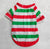 Family Matching Clothing Xmas Pajamas New Santa Print Striped Pants Adult Kids Suits Baby Jumpsuit + Dog Family Pajamas Set