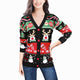 Women Ugly Christmas Sweater Knit Pulls Hiver 2023 Xmas Sweaters Knitwear