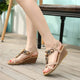 Summer Wedge Beach Shoes Bohemian Beaded Flip Flops Sandals for Women