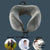 U-Shaped Memory Foam Neck Airplane Car Flight Pillow Travel Kit