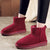 Winter Women Genuine Leather Classic Short Snow Boots