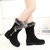Winter Women Snow Boots Warm Mid-Calf Boots