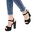 Women's IN5 Ankle Strap Open Toe Platform High Heel Party Sandals
