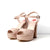 Women's IN5 Ankle Strap Open Toe Platform High Heel Party Sandals