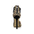 Women's Leopard Print Stiletto Heels Peep Toe Heels Sandals