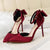 Women's Pointy Toe Bow-Knot High Heel Stiletto Pumps
