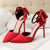 Women's Pointy Toe Bow-Knot High Heel Stiletto Pumps