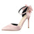 Women's Pointy Toe Bow-Knot High Heel Stiletto Pumps