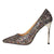 Women's Sequins Sexy High Heels Sandals Stiletto Pump Shoe