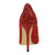 Women's Sequins Sexy High Heels Sandals Stiletto Pump Shoe
