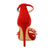 Women's Stiletto Suede Rhinestone High Heels Sandals