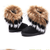 Women's Winter Snow Boots imitation Fox Hair