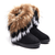 Women's Winter Snow Boots imitation Fox Hair