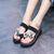 Cute Handmade Fashion Flower Flip-Flop Women's Platform Sandals