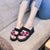 Cute Handmade Fashion Flower Flip-Flop Women's Platform Sandals