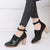 Casual Pointed Belt Buckle Women Heels Sandals Shoes