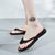 Men's Slippers Folding Flip-Flops - Travel Beach Bathroom Pool Comfortable Portable Slippers