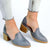 Mid-heel Women's Slip On Comfort Pump Shoes