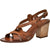 Chunky Heel Sandals Women Leather Sandals