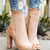 Women's Block High Heel Sandals Dress Shoes