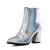 Fashion Side Zipper Smooth Casual Women's Boots