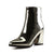 Fashion Side Zipper Smooth Casual Women's Boots