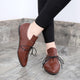 Plus Size Soft Leather Comfort Women's Flats Boots