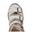 Women's Plus Size Retro Peep-toe Belt Buckle Sandals