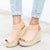 Casual Fish Mouth Espadrilles Women's Wedge Sandals